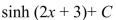 <strong>Select the correct Answer for each question. Find the given integral. </strong> A) B) C) D)