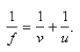 If is the focal length of a convex lens and an object is placed at a distance from the lens, then its image will be at a distance u from the lens, where and are related by the Find the rate of change of with respect to