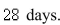 has a half-life of A sample has a mass of initially.Find the mass remaining after 42 days.