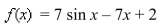 Find the derivative of the function.Select the correct Answer