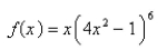 Find the second derivative of the function.Select the correct Answer
