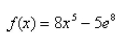 Find the derivative of the function.Select the correct Answer