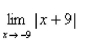 Evaluate the limit.