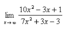 Evaluate the limit.