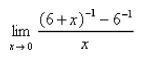 Evaluate the limit.