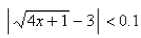 Use a graph to find a number such that whenever