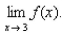 <strong>Select the correct Answer for each question. Sketch the graph of the function f and evaluate </strong> A) B) C) D) x