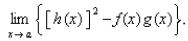 <strong>Select the correct Answer for each question. You are given that nd Find the limit </strong> A)17 B)-8 C)0 D)22