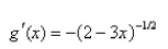 <strong>Select the correct Answer for each question. If use the definition of derivative to find </strong> A) B) C) D) E)None of these