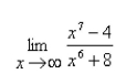 <strong>Select the correct Answer for each question. Find the limit. </strong> A) B) C) D) E)