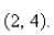<strong>Select the correct Answer for each question. Find the tangent line to the parabola at the point </strong> A) B) C) D) E)None of these