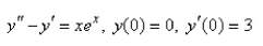 Solve the initial-value problem ethod of undetermined