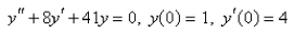 Solve the initial-value problem.