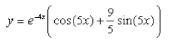 <strong>Solve the initial-value problem. </strong> A) B) C) D) E)