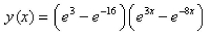<strong>Solve the boundary-value problem, if possible. </strong> A) B) C) D) E)No solution