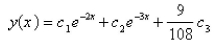 <strong>Solve the differential equation using the method of undetermined coefficients. </strong> A) B) C) D) E)