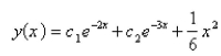 <strong>Solve the differential equation using the method of undetermined coefficients. </strong> A) B) C) D) E)