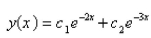 <strong>Solve the differential equation using the method of undetermined coefficients. </strong> A) B) C) D) E)