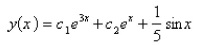 <strong>Solve the differential equation using the method of variation of parameters. </strong> A) B) C) D) E)