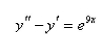 <strong>Solve the differential equation using the method of variation of parameters. </strong> A) B) C) D) E)