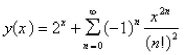 <strong>The solution of the initial-value problem is called a Bessel function of order 0.Solve the initial - value problem to find a power series expansion for the Bessel function.</strong> A) B) C) D) E)