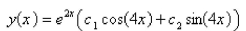 <strong>Solve the differential equation. </strong> A) B) C) D) E)