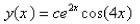 <strong>Solve the differential equation. </strong> A) B) C) D) E)