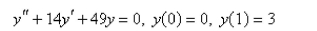 <strong>Solve the boundary-value problem, if possible. </strong> A) B) C) D) E)No solution