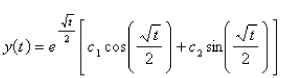<strong>Solve the differential equation. </strong> A) B) C) D) E)
