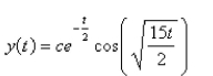 <strong>Solve the differential equation. </strong> A) B) C) D) E)