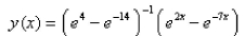 <strong>Solve the boundary-value problem, if possible. </strong> A) B) C) D) E)No solution