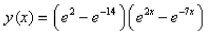 <strong>Solve the boundary-value problem, if possible. </strong> A) B) C) D) E)No solution