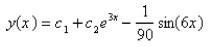 <strong>Solve the differential equation using the method of undetermined coefficients. </strong> A) B) C) D) E)