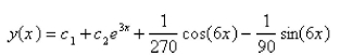 <strong>Solve the differential equation using the method of undetermined coefficients. </strong> A) B) C) D) E)