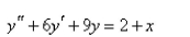 <strong>Solve the differential equation using the method of undetermined coefficients. </strong> A) B) C) D) E)