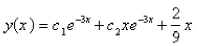 <strong>Solve the differential equation using the method of undetermined coefficients. </strong> A) B) C) D) E)
