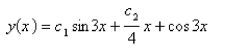 <strong>Solve the differential equation using the method of variation of parameters. </strong> A) B) C) D) E)