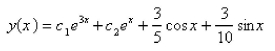 <strong>Solve the differential equation using the method of variation of parameters. </strong> A) B) C) D) E)