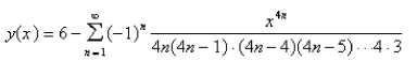 <strong>Use power series to solve the differential equation. </strong> A) B) C) D) E)