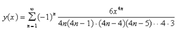 <strong>Use power series to solve the differential equation. </strong> A) B) C) D) E)