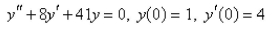 Solve the initial-value problem.Select the correct Answer  