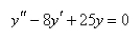 Solve the differential equation.Select the correct Answer  