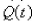 A series circuit consists of a resistor an inductor with a capacitor with and a generator producing a voltage of If the initial charge is and the initial current is 0, find the charge at time t.