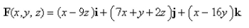 Find the curl of the vector field.