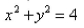 Find parametric equations for C, if C is the curve of intersection of the hyperbolic paraboloid and the cylinder oriented counterclockwise as viewed from above.