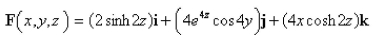 Determine whether F is conservative.If so, find a function