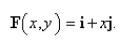 Consider the vector field If a particle starts at the point in the velocity field given by F, find an equation of the path it follows.