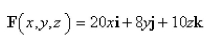 Determine whether or not vector field is conservative.If it is conservative, find a function uch that