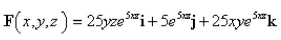 Determine whether or not vector field is conservative.If it is conservative, find a function f such that