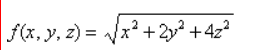 <strong>Select the correct Answer for each question. Find the gradient vector field of </strong> A) B) C) D) E)